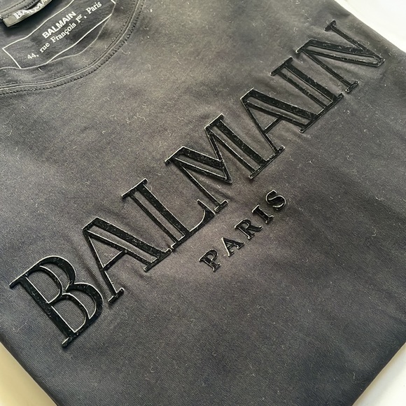Balmain Paris black t-shirt - Picture 1 of 4
